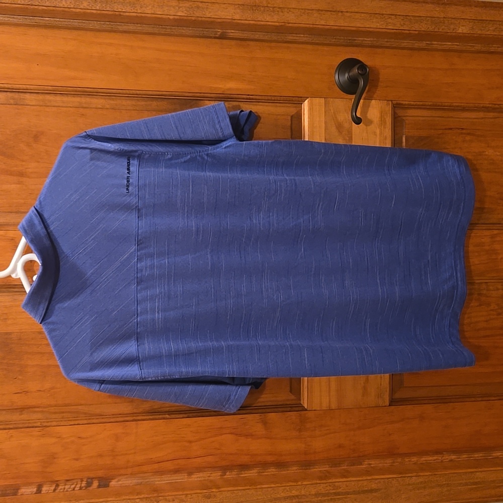 Under Armour loose heatgear polo size XL blue - Picture 6 of 7